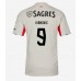 Benfica Franjo Ivanovic #9 Bortedrakt 2025-26 Korte ermer
